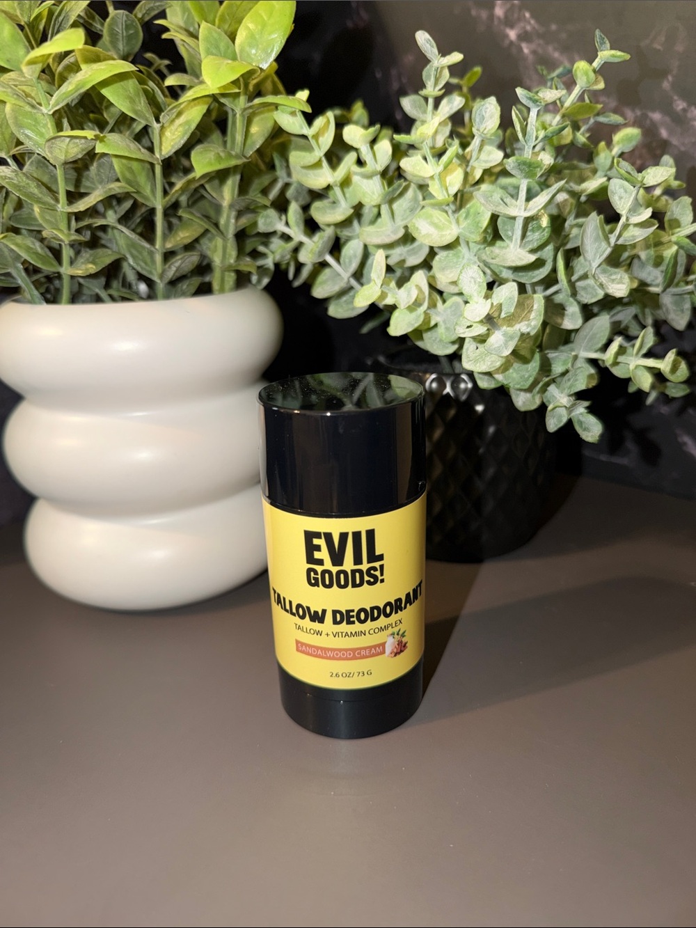 Tallow Deodorant Stick – Yellow